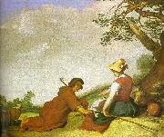 BLOEMAERT, Abraham Shepherd and Sherpherdess oil